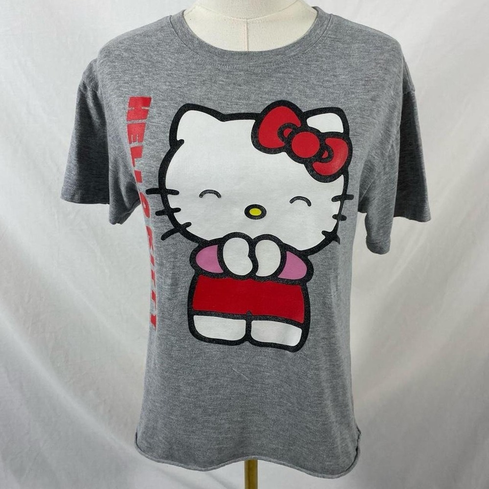 Hello Kitty grey t shirt size small y2k kidcore cute graphic